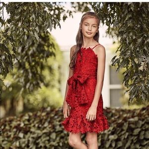 Bardot Junior Elsie Bow dress